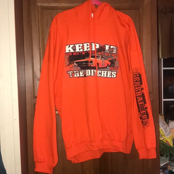 dukes of hazzard hoodie hooded sweatshirt